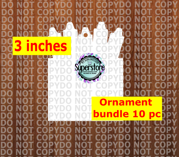 Crayon box - WITH hole - Ornament Bundle Price