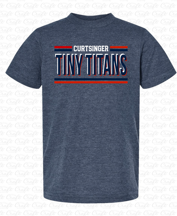 Curtsinger Tiny Titans Classic Crew Neck T-Shirt