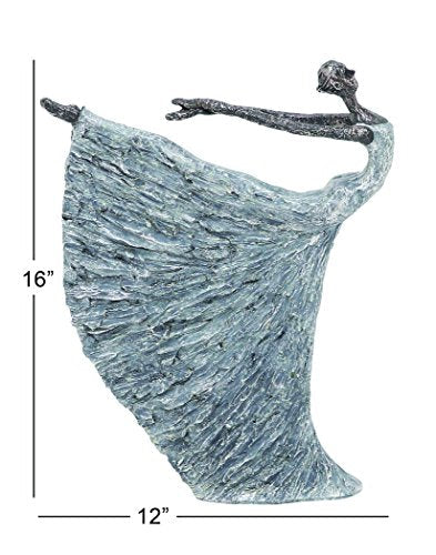 Deco 79 Dancer, 12 by 16-Inch - EK CHIC HOME