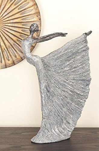 Deco 79 Dancer, 12 by 16-Inch - EK CHIC HOME