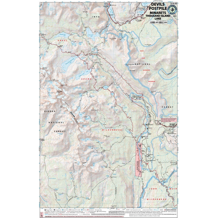 Devil's Postpile, Minarets, Thousand Island Lake
