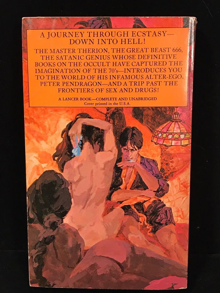 DIARY OF A DRUG FIEND - Aleister Crowley - 1972 Scarce LANCER Edition - MAGICK