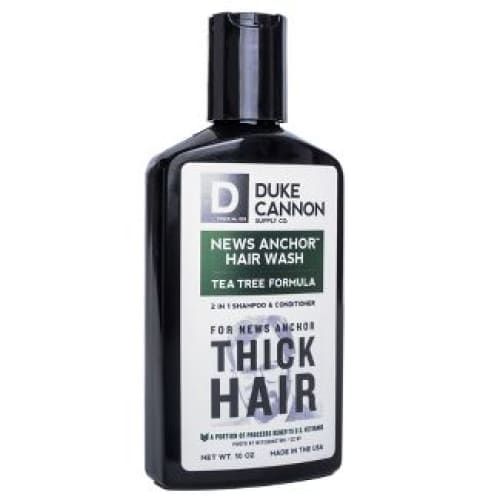 Duke Cannon News Anchor 2 in 1 Hair Wash Tea Tree - Shampoo