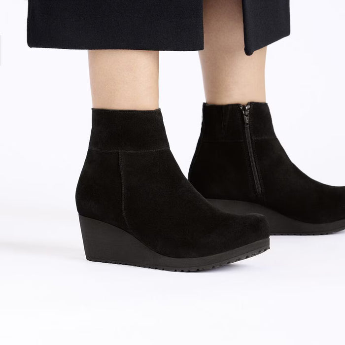 Ebba Suede Leather Birkenstock - Black