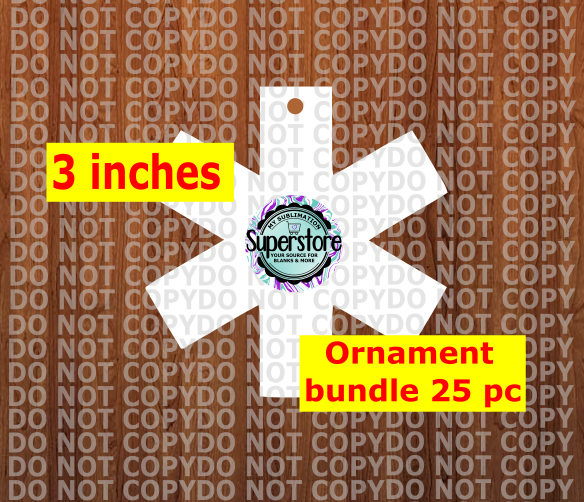 EMS logo - WITH hole - Ornament Bundle Price