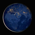 Europe and Africa at Night from NASA