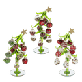 Figurine - Glass Crooked Tree with Ornaments