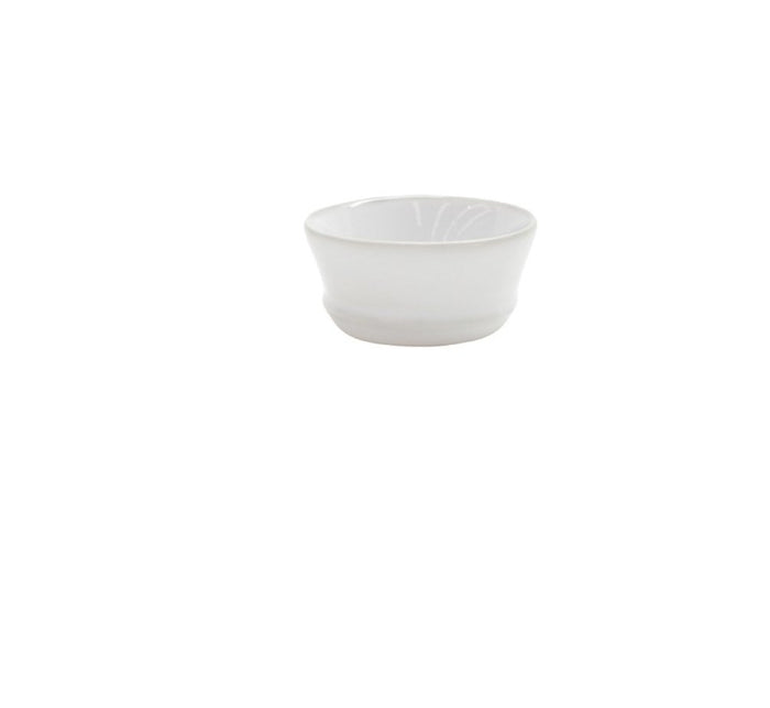 White Friso Mini Ramekin by Costa Nova, 1101 baking dish for oven or microwave, with a sleek and simple design.