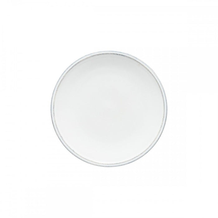 White 9-inch Friso Salad and Dessert Plate by Costa Nova from the 2201 DINNERWARE collection.