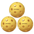 Fuse Indoor Pickleballs Yellow 3-Pack