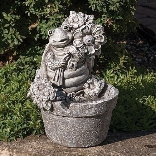 Garden Fountain - Turtle Pudgy Pal