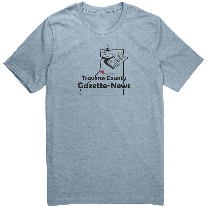 Gazette Canvas Unisex CVC Tee