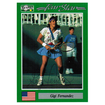 Gigi Fernandez Hand Signed Women