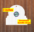 Gingerbread  - WITH hole - Ornament Bundle Price