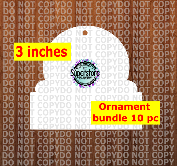 Gingerbread  - WITH hole - Ornament Bundle Price