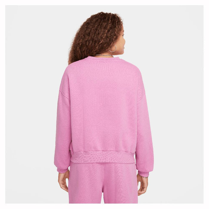 Girls Boxy Crew-Neck Sweatshirt Magic Flamingo