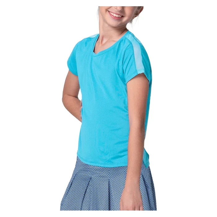 Girls' Boxy Short Sleeve Top Ocean