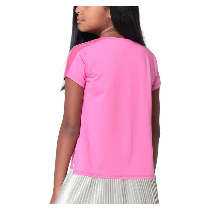 Girls' Boxy Short Sleeve Top Pink