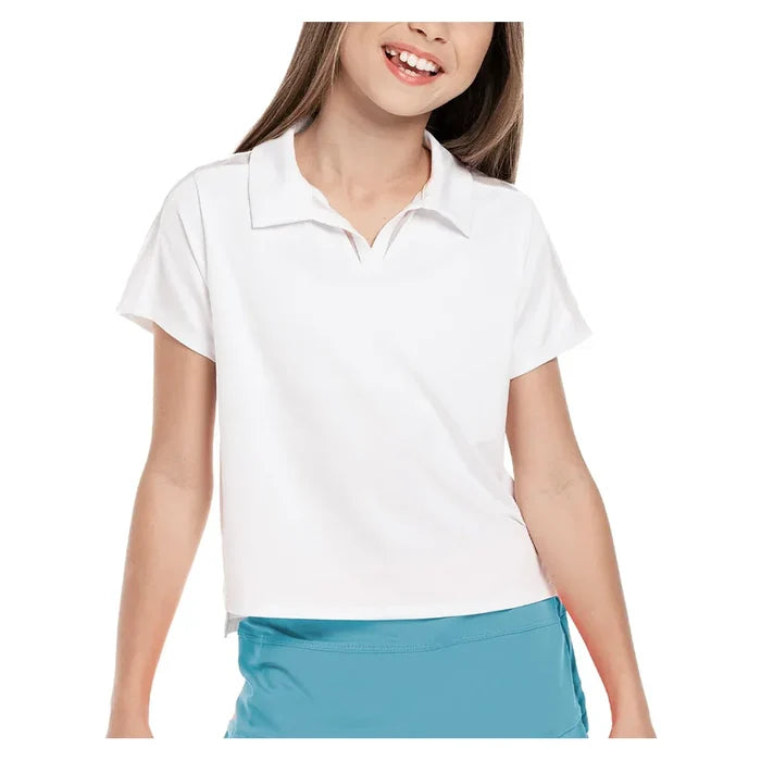 Girls' Cropped Polo