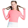 Girls' Cross Court Long Sleeve Top Flamingo