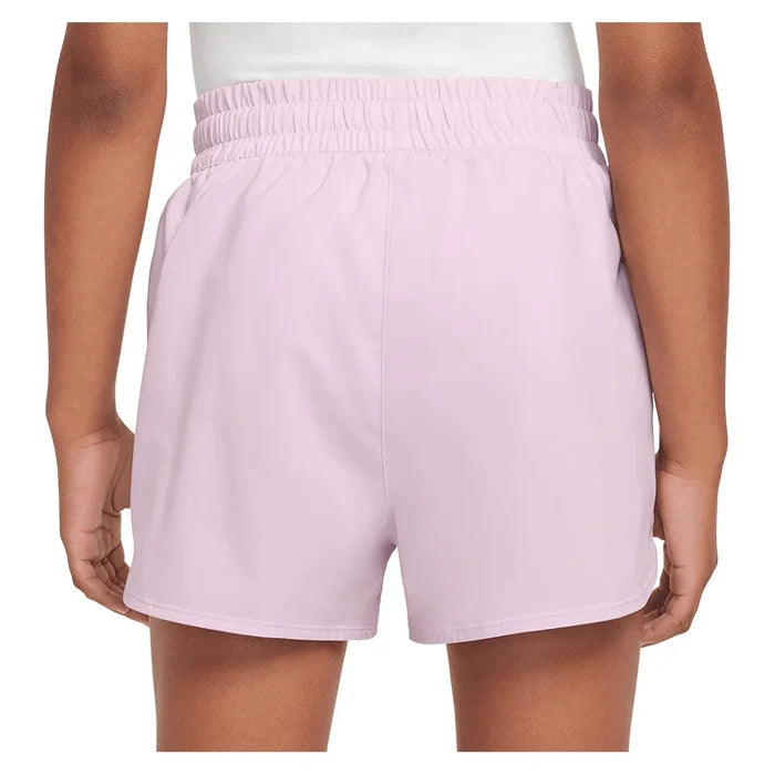 Girls' Dri-FIT High-Waisted Woven 3 Inch Training Shorts