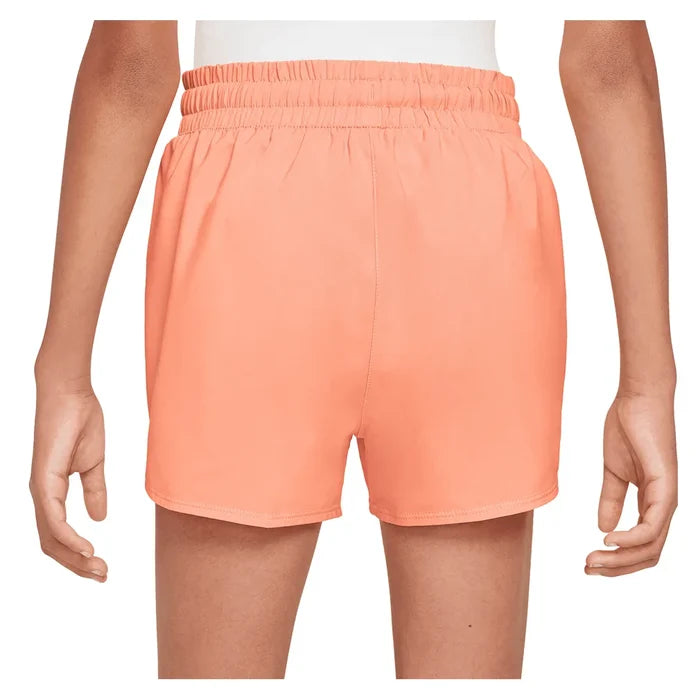 Girls' Dri-FIT High-Waisted Woven 3 Inch Training Shorts