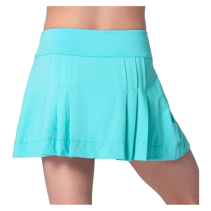 Girls' Elite Pleat Skort Auqamarine