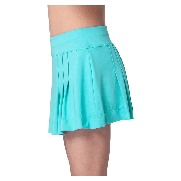 Girls' Elite Pleat Skort Auqamarine