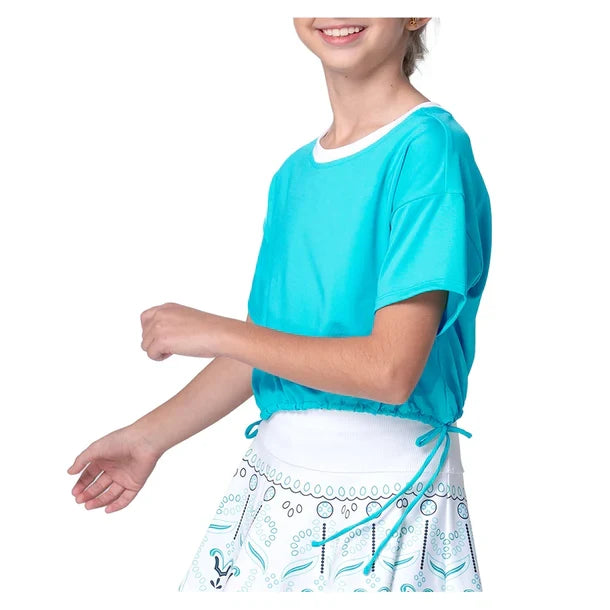 Girls' Fab Short Sleeve Top Aquamarine
