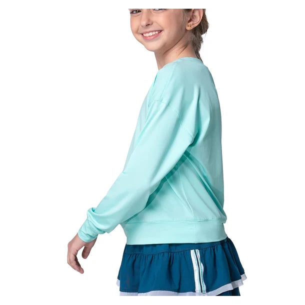 Girls' Hype Long Sleeve Top Capri
