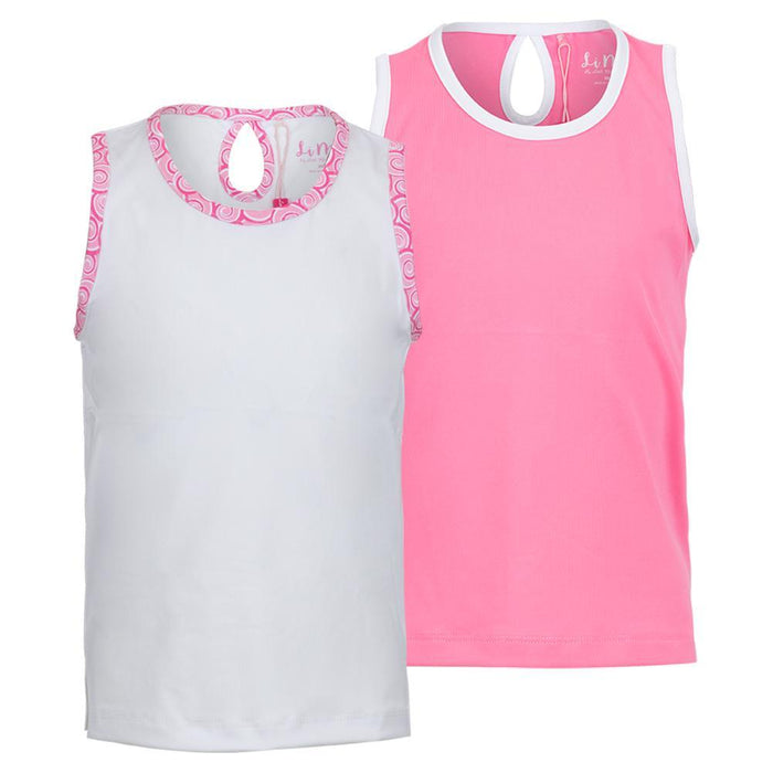 Girls' Keyhole Tennis Tank