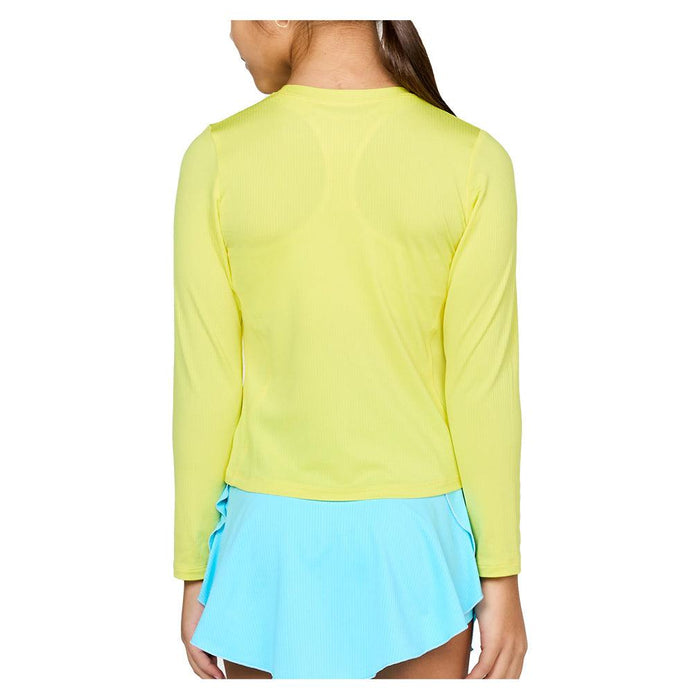 Girls' Long Sleeve Tennis Top