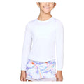 Girls' Long Sleeve Tennis Top