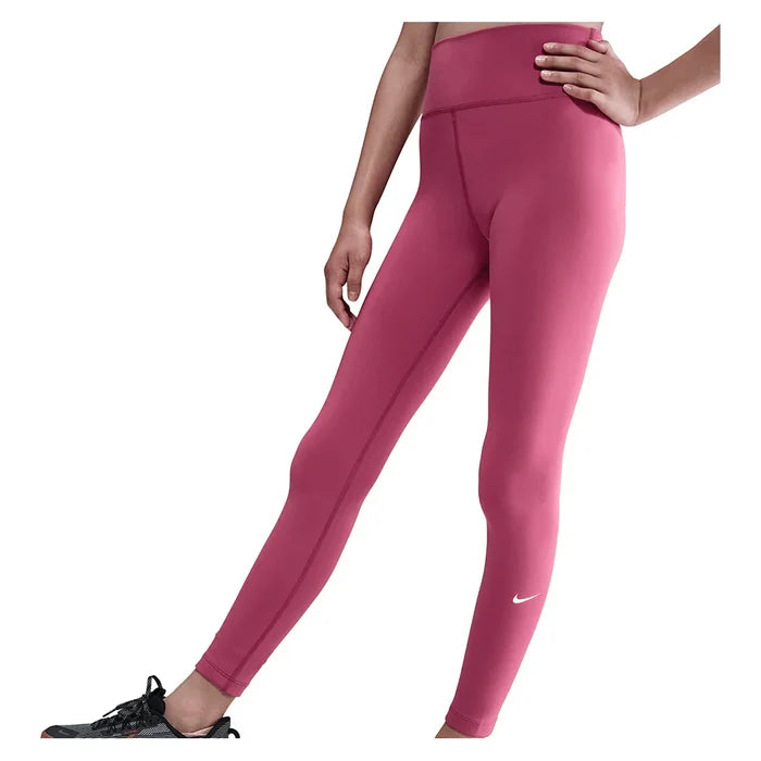 Girls' One Dri-FIT High-Waisted Training Leggings