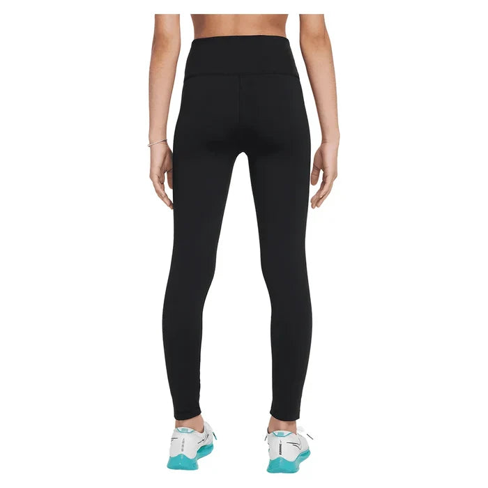 Girls' One Dri-FIT High-Waisted Training Leggings