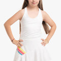 Girl's Prisma Stripe Tank Rainbow