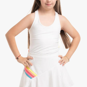 Girl's Prisma Stripe Tank Rainbow