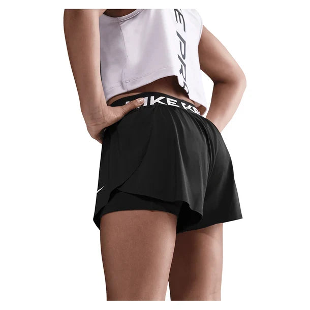 Girls' Pro Dri-FIT 2in1 Knit Training Short