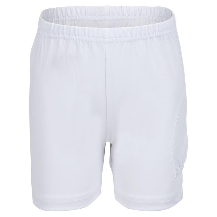 Girls' Shorty With Ball Pocket White