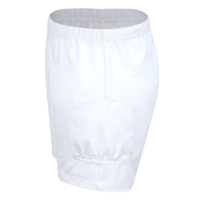 Girls' Shorty With Ball Pocket White