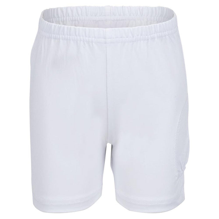 Girls' Shorty With Ball Pocket White
