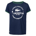 Girls' Sport Jersey Ringer Tee Navy