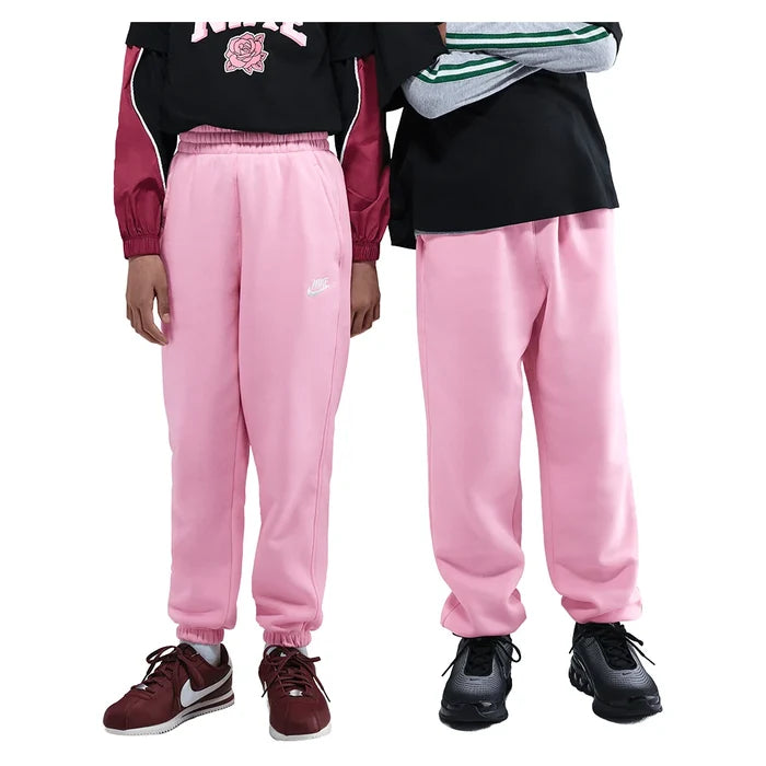 Girls' Sportswear Club Fleece Loose Pants Med Soft Pink