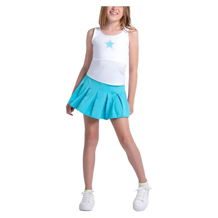 Girls' Starlane Tank White