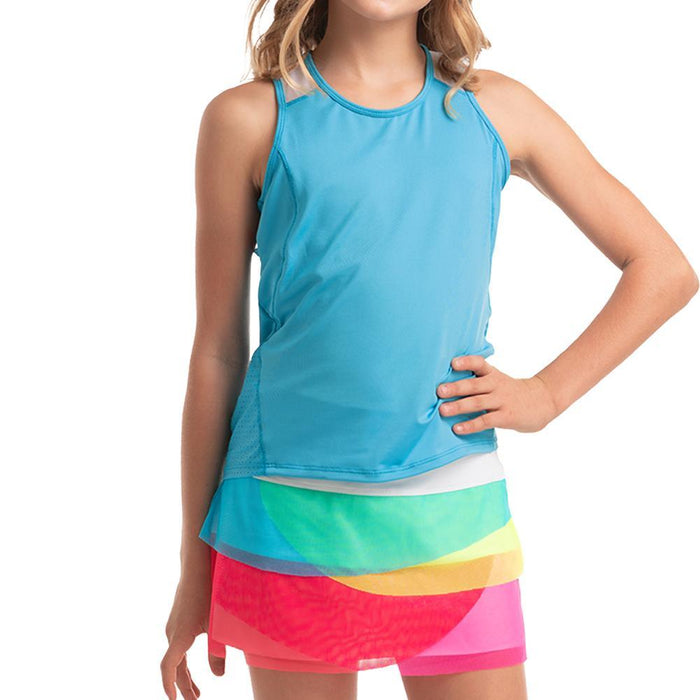 Girl's Tiebreak Tank Parrot
