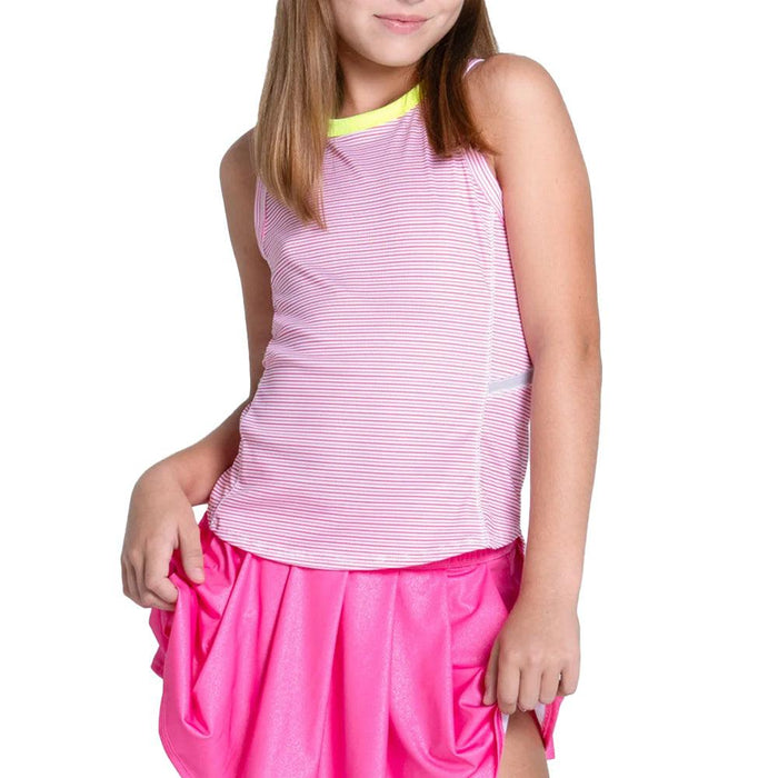 Girls' Victory Streak Tank Pink