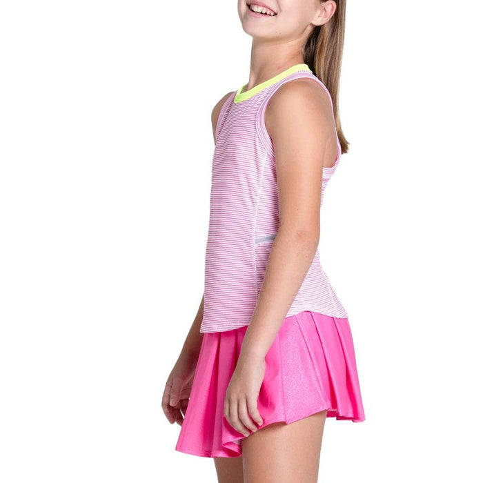 Girls' Victory Streak Tank Pink