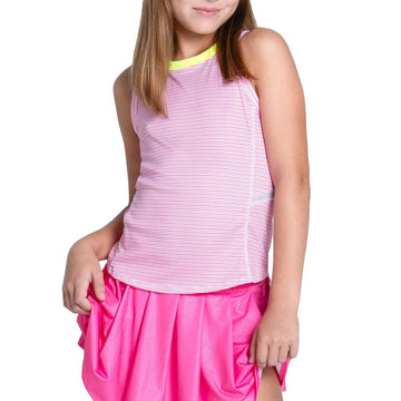 Girls' Victory Streak Tank Pink