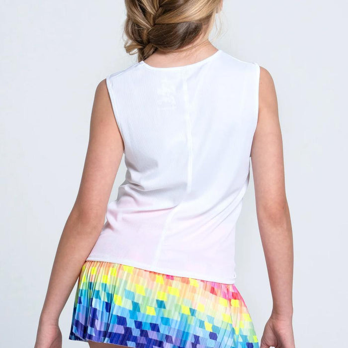 Girls'Love In Color Tank Rainbow