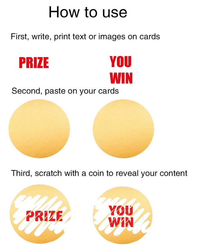 Gold - scratch to win sunflower cards - bundle deals